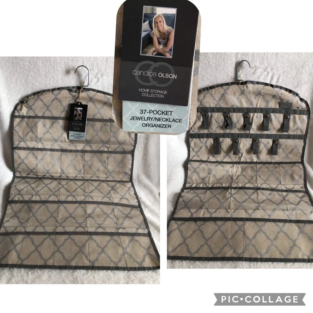 Brand New Candice Olson 37 Pocket Jewelry Organizer